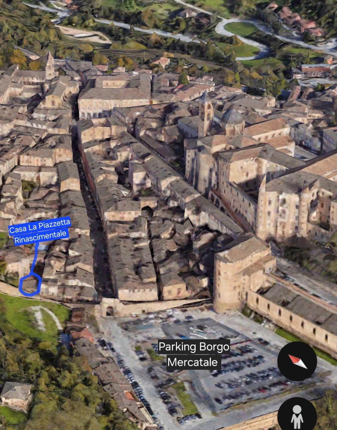 乌尔比诺Casa La Piazzetta Rinascimentale别墅 外观 照片